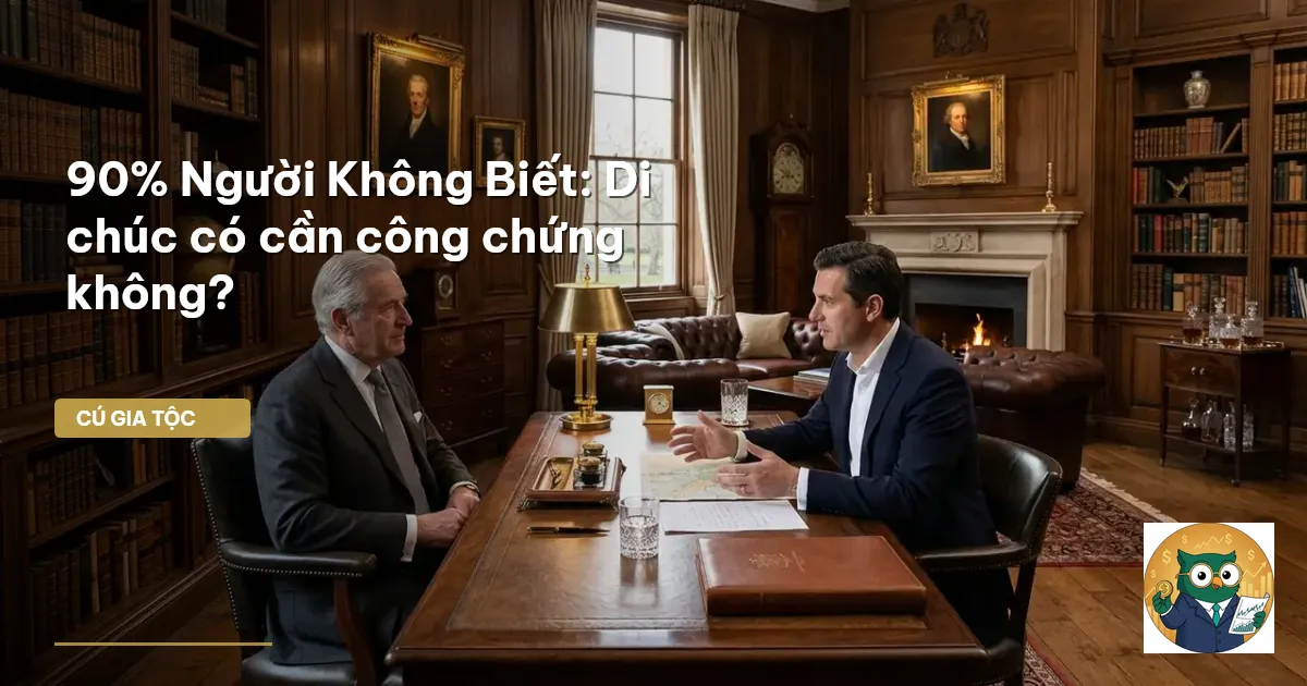 di chúc có cần công chứng