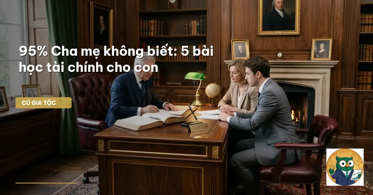 dạy con về tiền