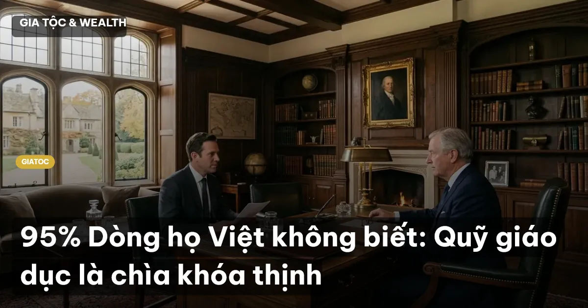 quỹ giáo dục gia tộc