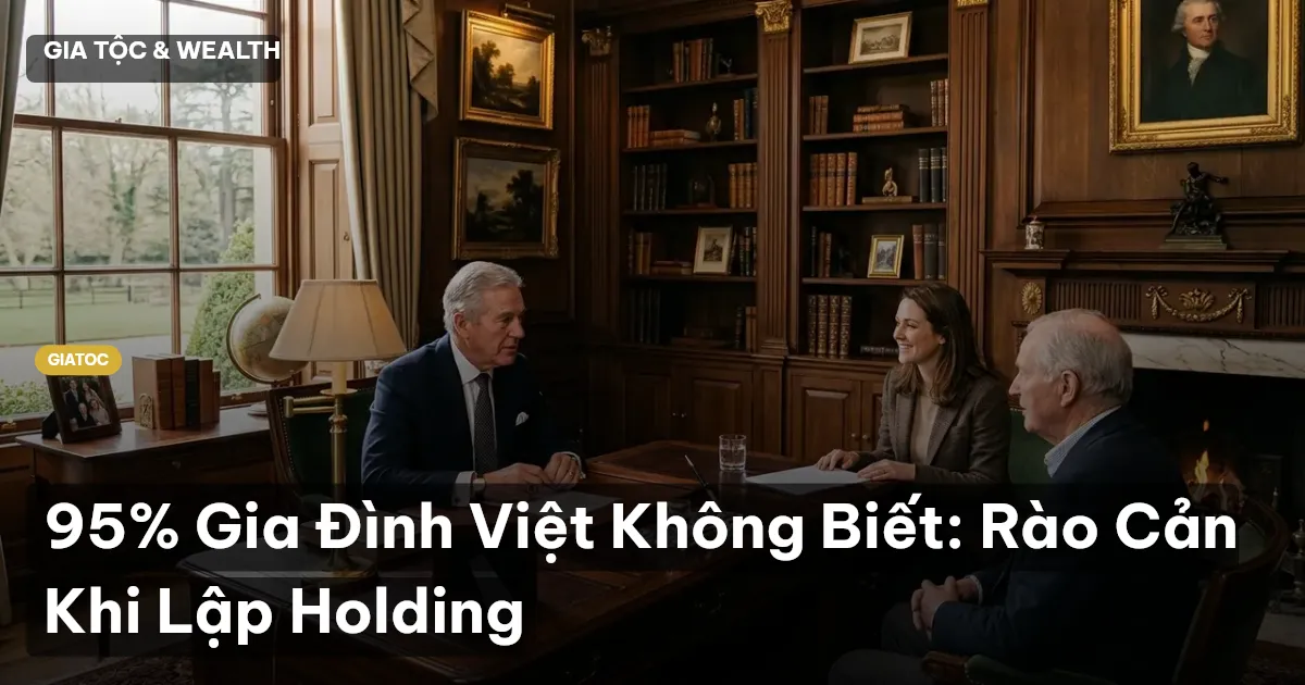 holding gia đình