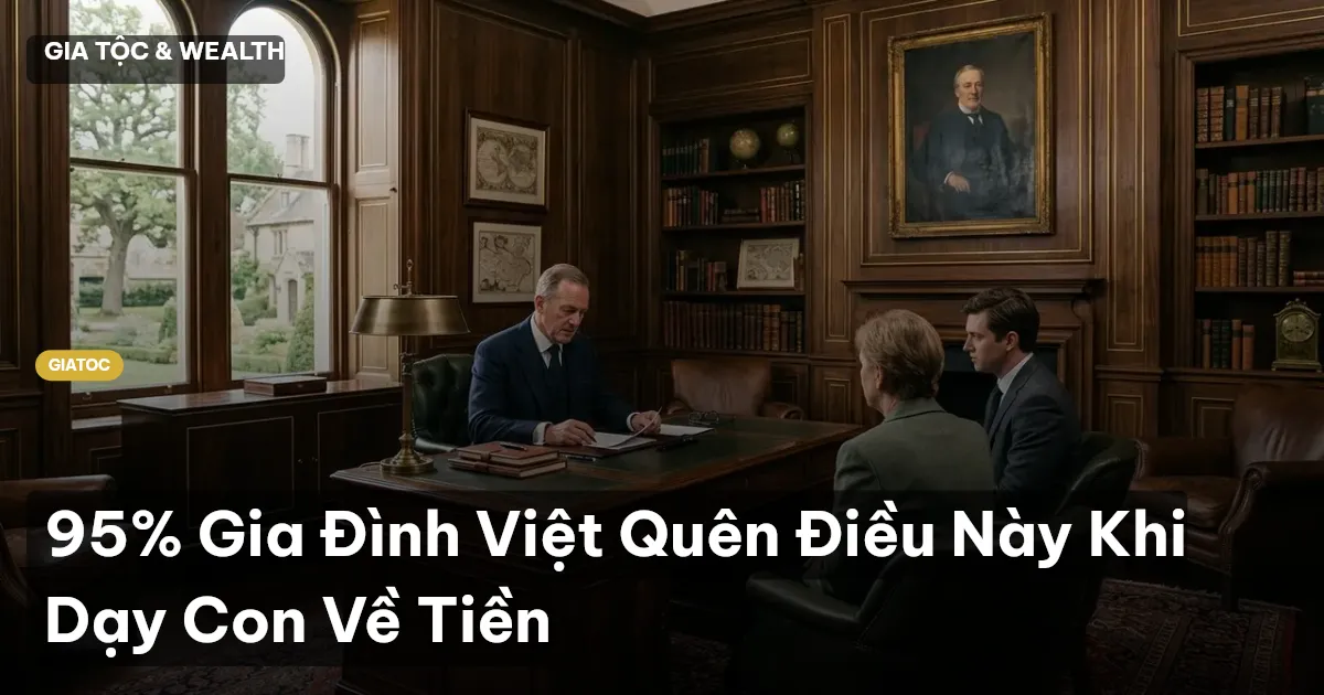 dạy con về tiền