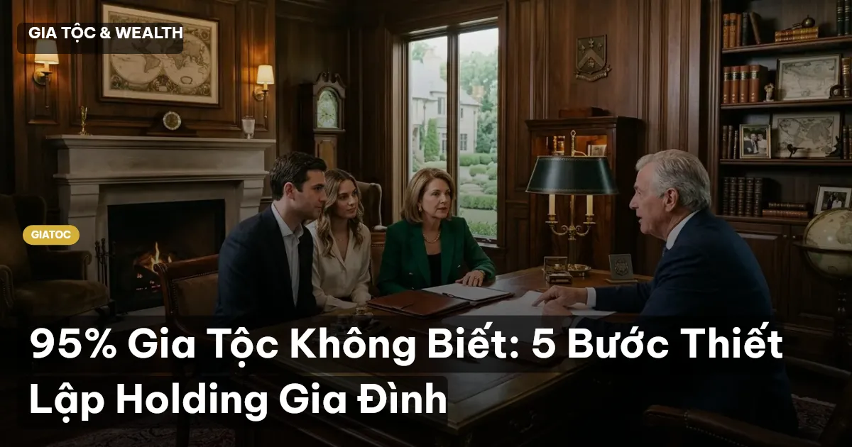 holding gia đình