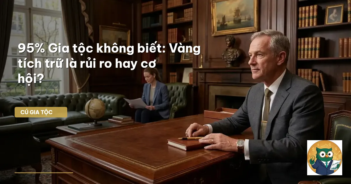 tích trữ vàng