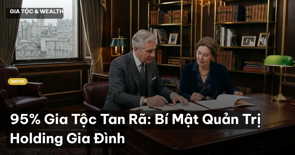 quản trị holding gia đình