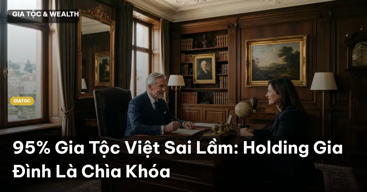 holding gia đình