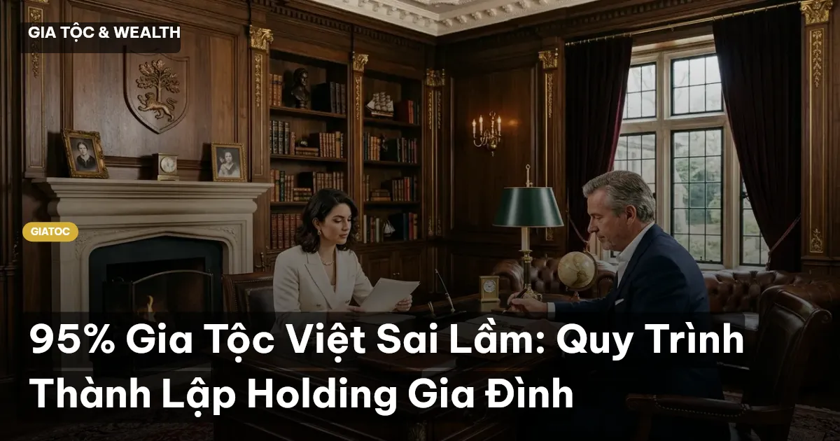 holding gia đình