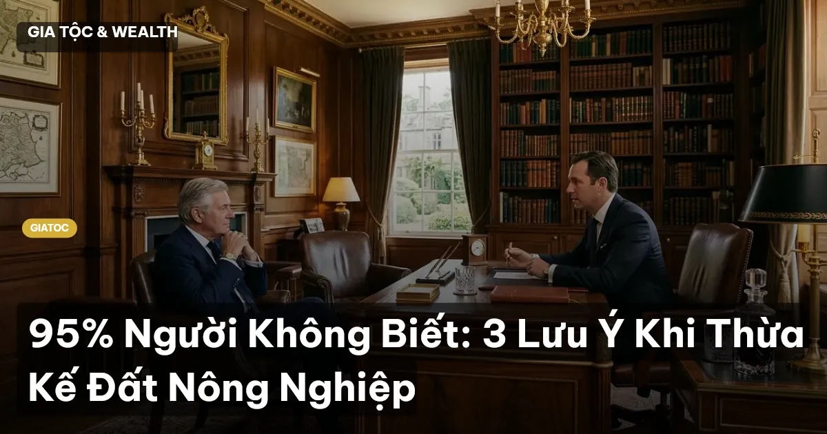 thừa kế đất nông nghiệp