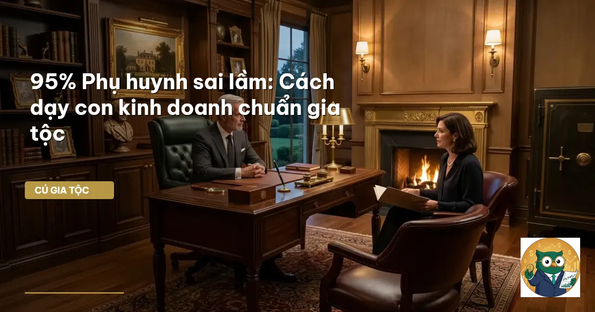 dạy con kinh doanh