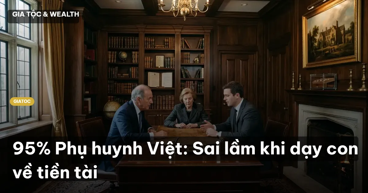 giáo dục tài chính cho con