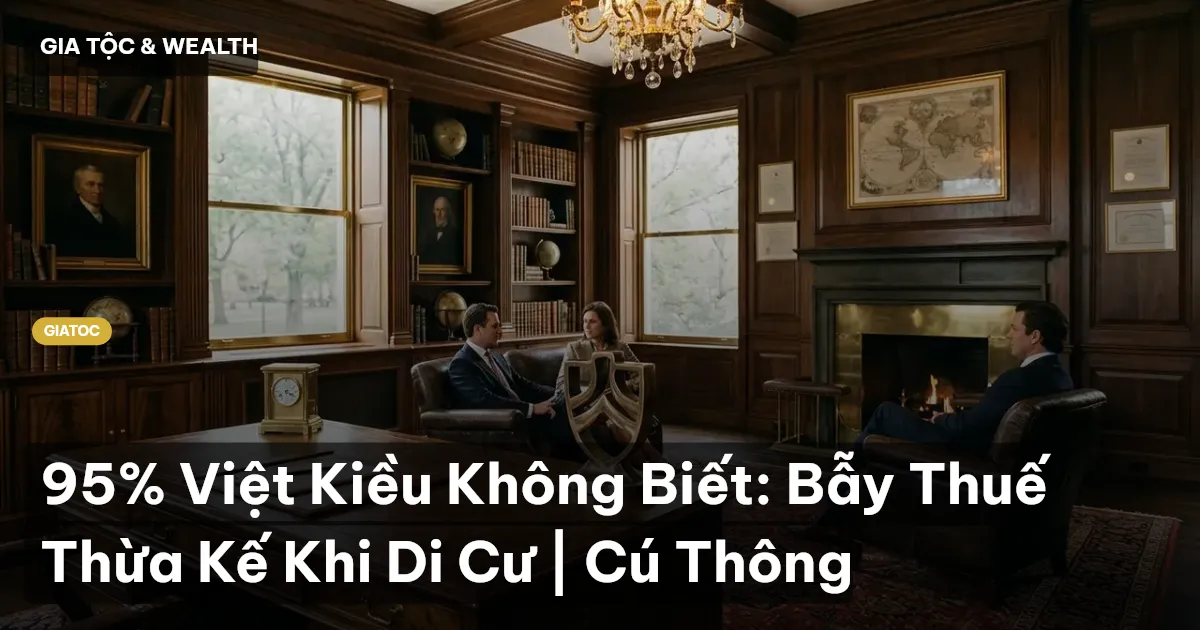 95% Việt Kiều Không Biết: Bẫy Thuế Thừa Kế Khi Di Cư | Cú Thông
