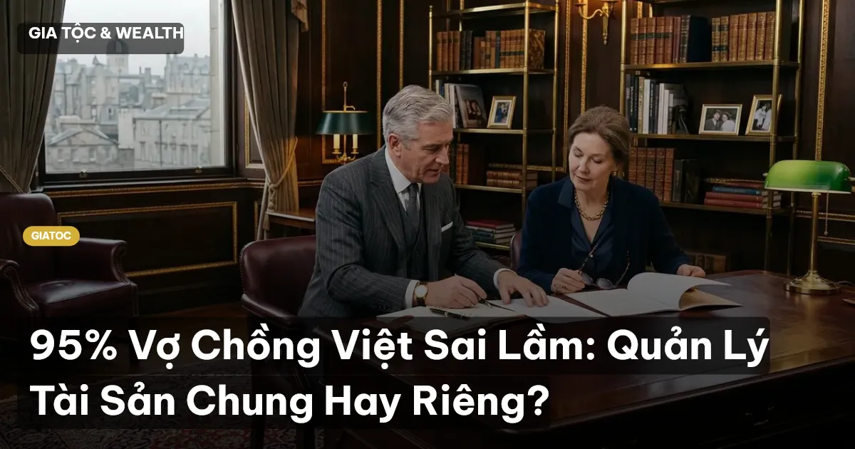 quản lý tài chính vợ chồng