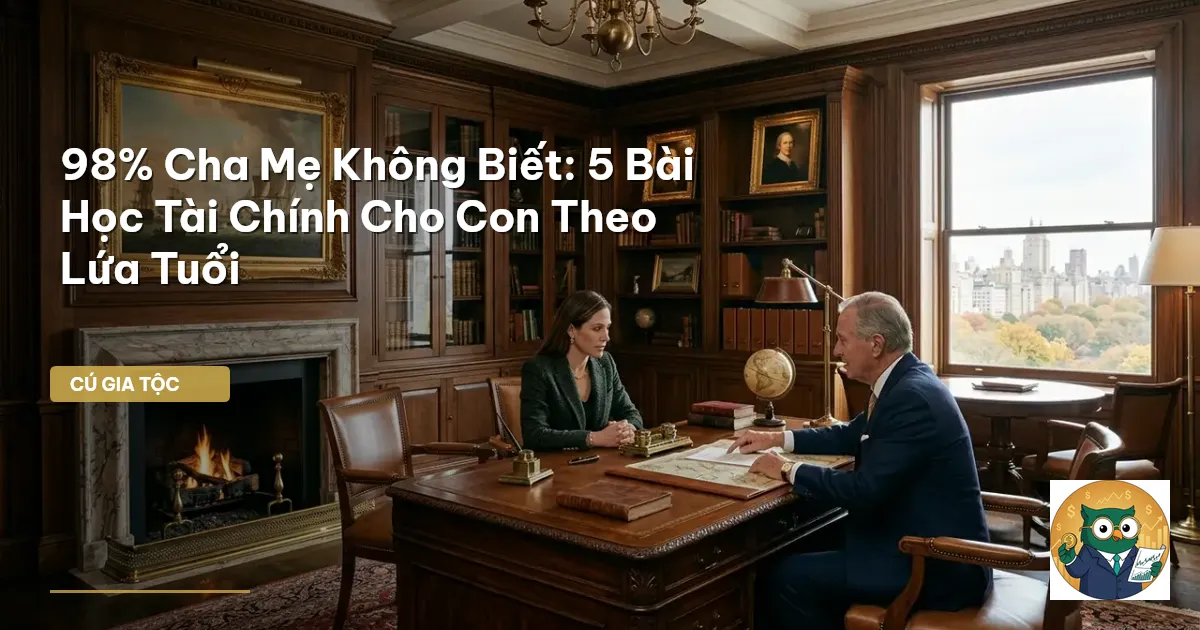 dạy con về tiền
