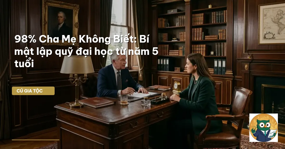 lập kế hoạch tài chính cho con