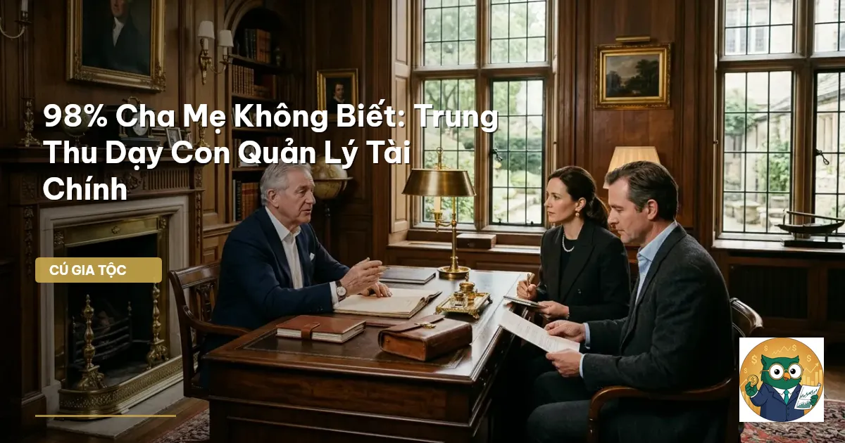 dạy con về tiền