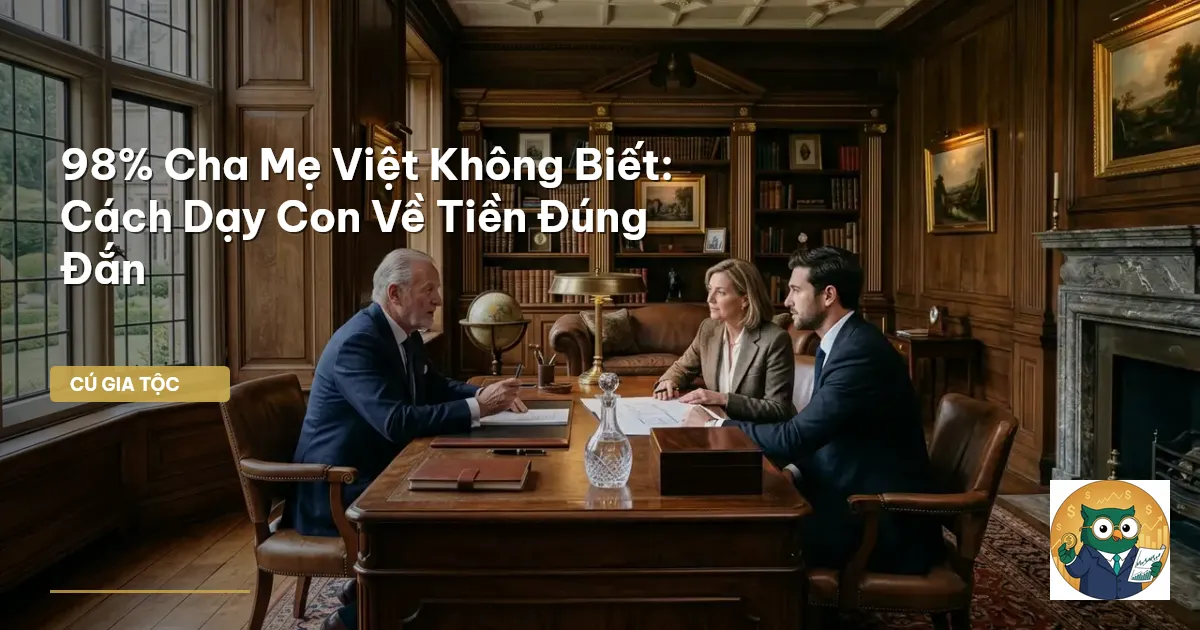 dạy con về tiền