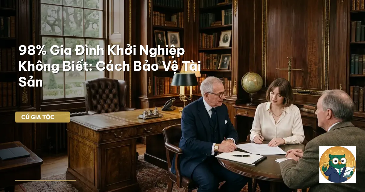 gia đình khởi nghiệp