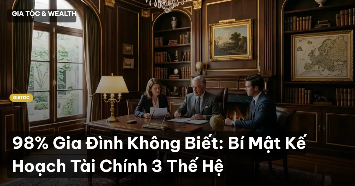 kế hoạch tài chính 3 thế hệ