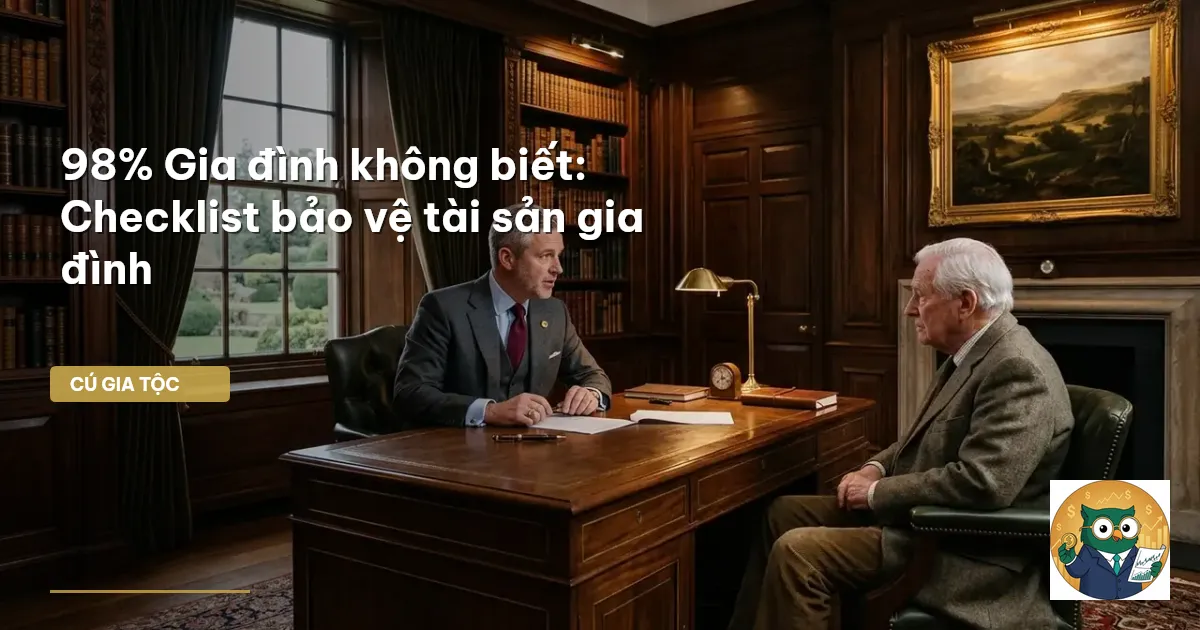 quản trị tài sản gia đình