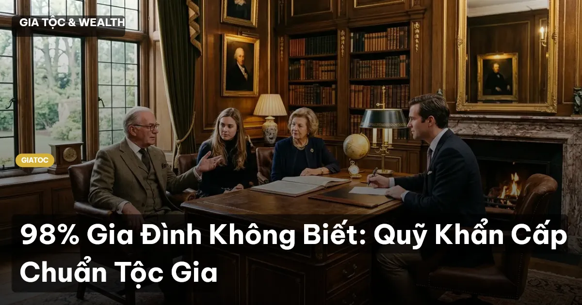 quỹ khẩn cấp gia đình