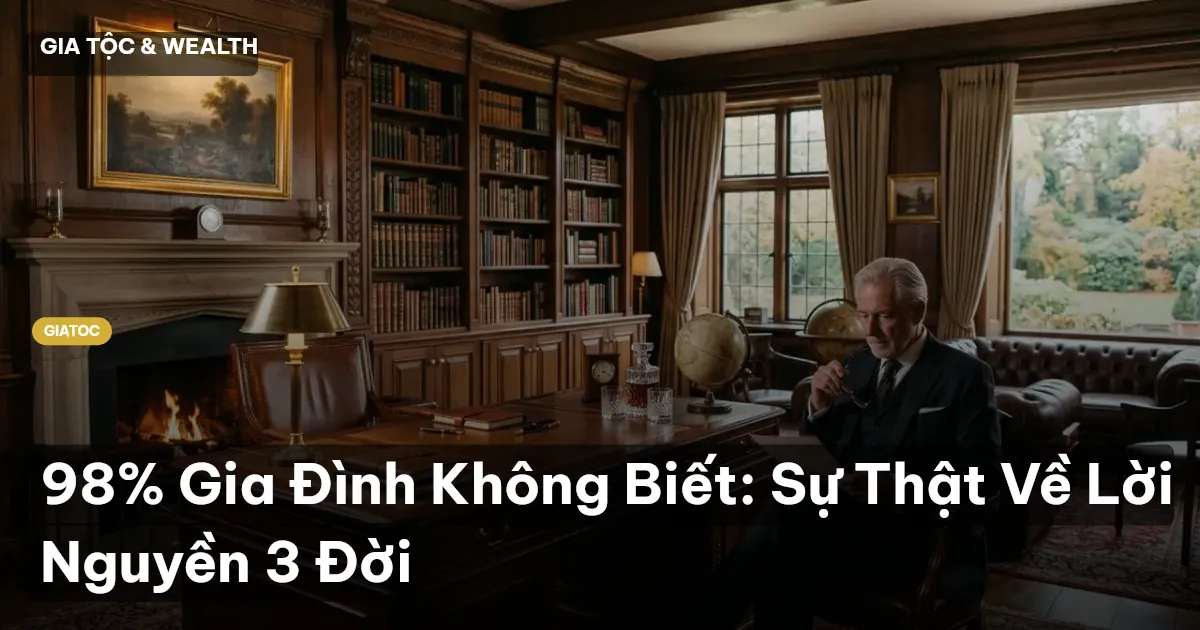 quy luật 3 đời