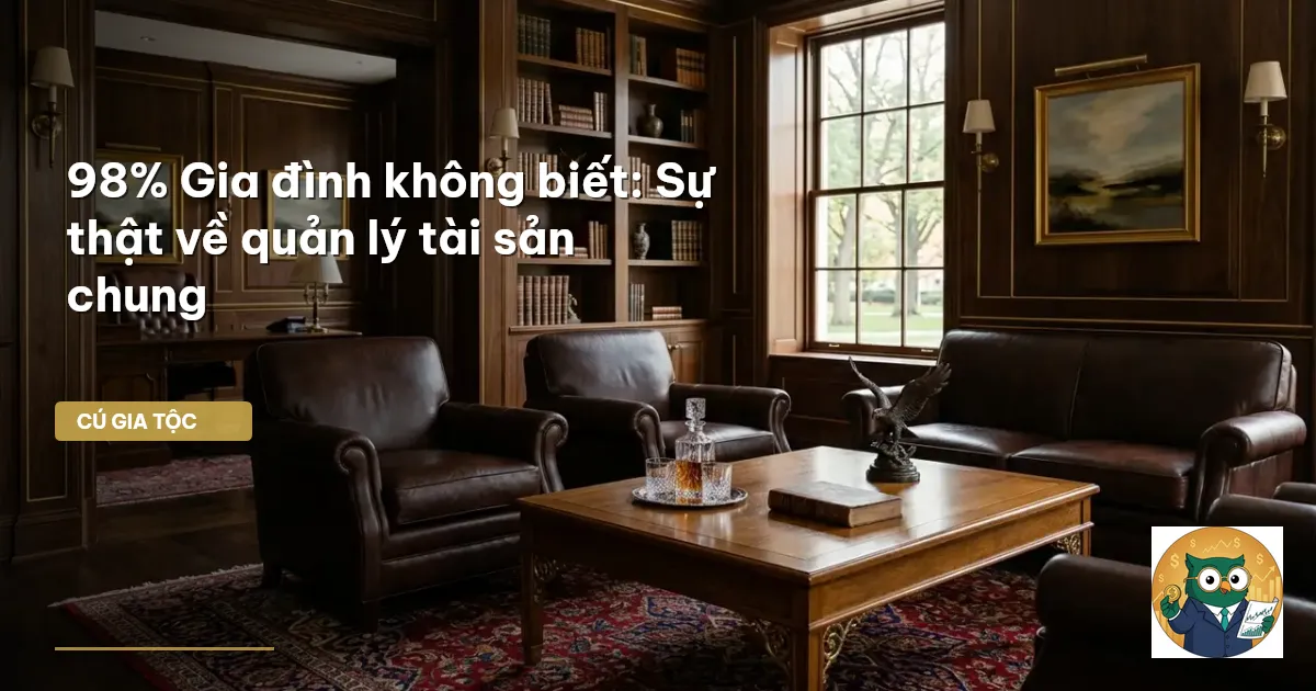 quản lý tài sản gia đình