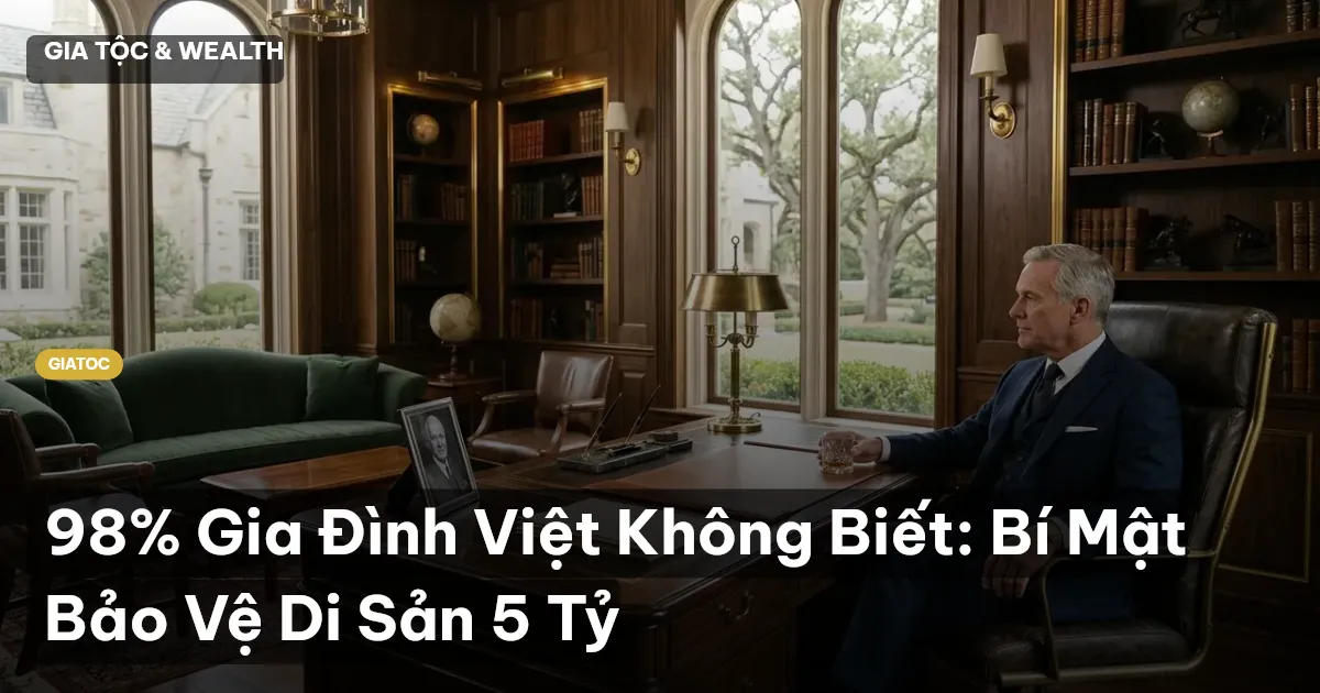 quản lý tài sản gia tộc