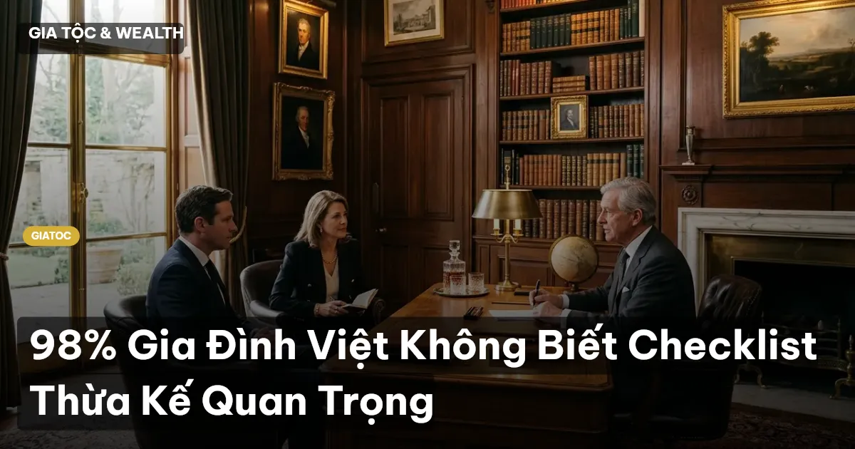 thủ tục thừa kế