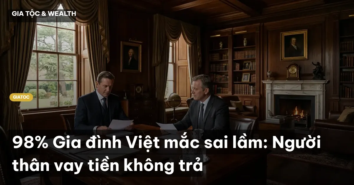 vay mượn người thân