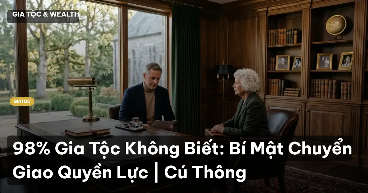 chuyển giao doanh nghiệp gia đình