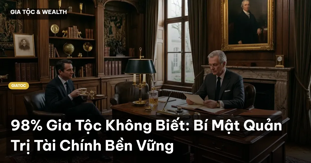 quản trị tài chính gia tộc