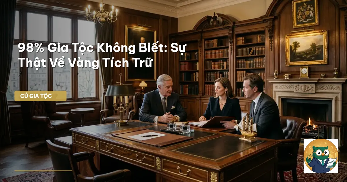 tích trữ vàng