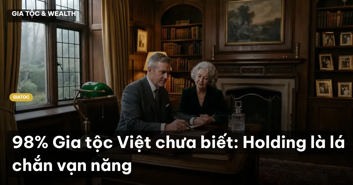 holding gia đình