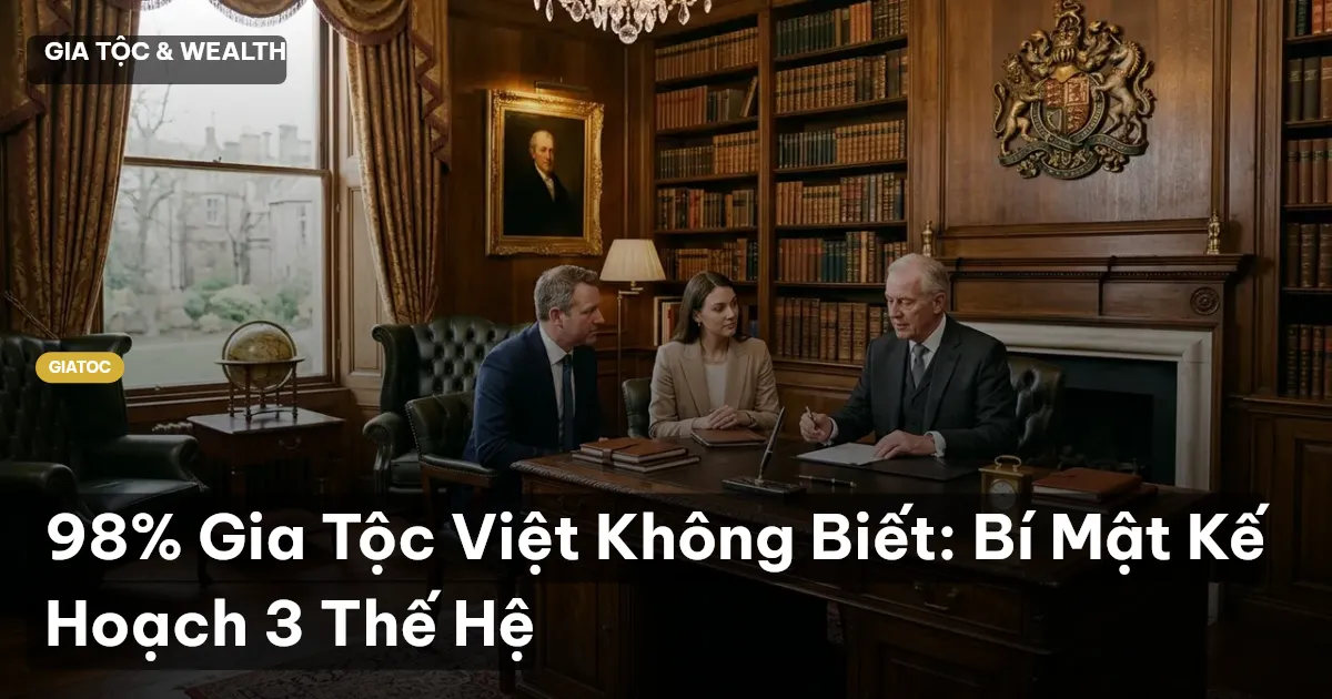 kế hoạch tài chính 3 thế hệ