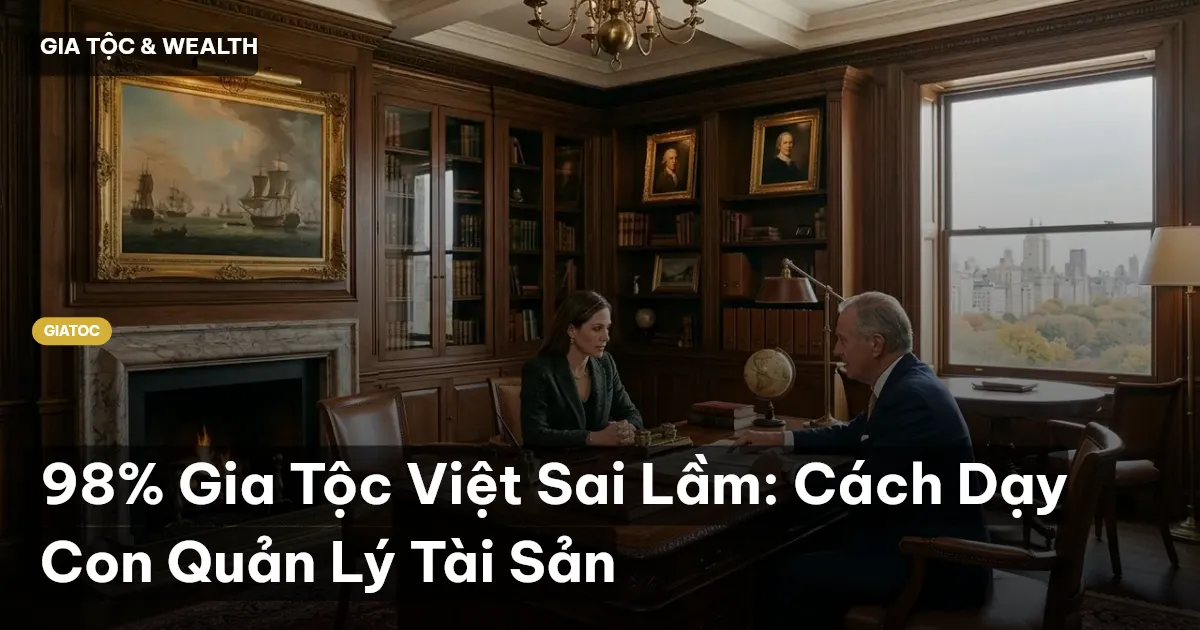 quản lý tài sản gia tộc