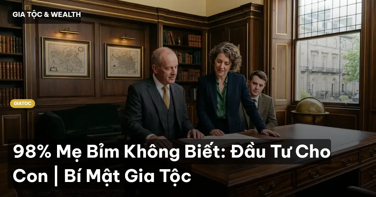 đầu tư cho con