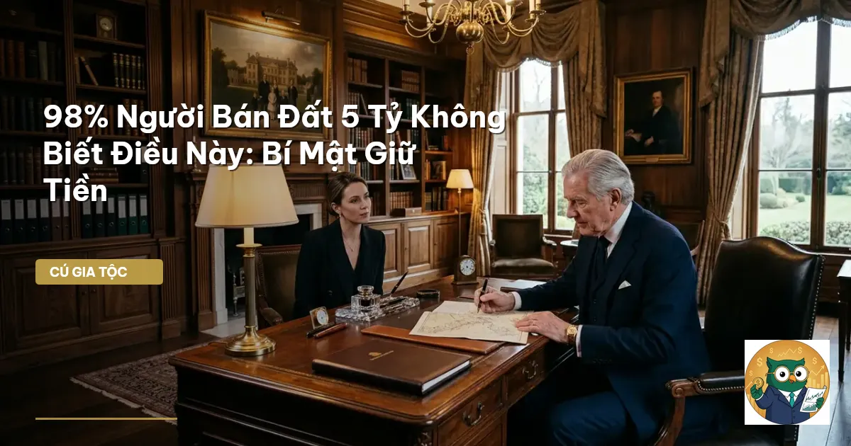 bán đất được 5 tỷ
