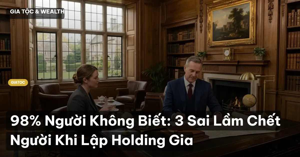 holding gia đình