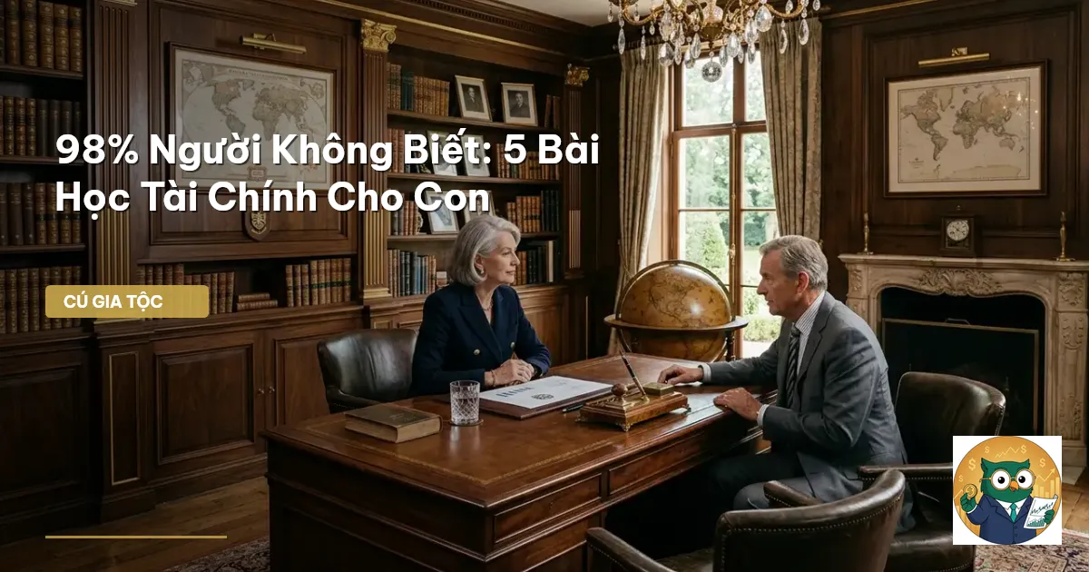 dạy con về tiền