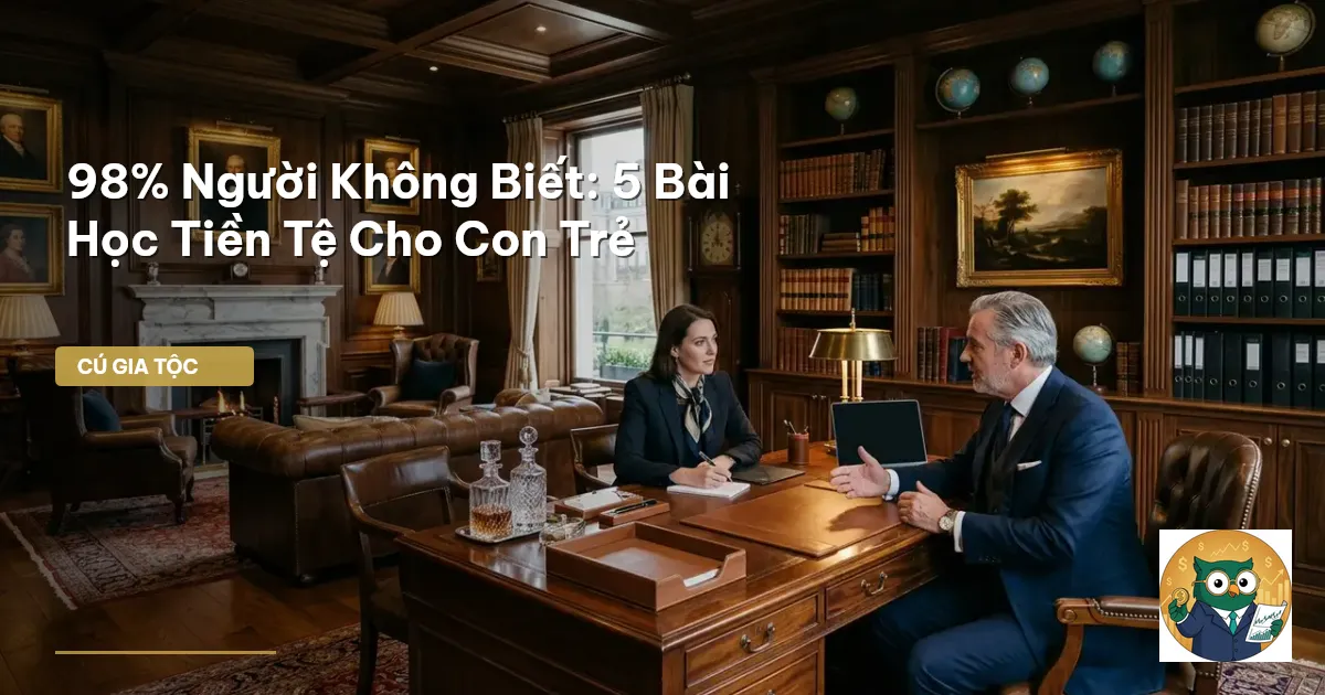 dạy con về tiền
