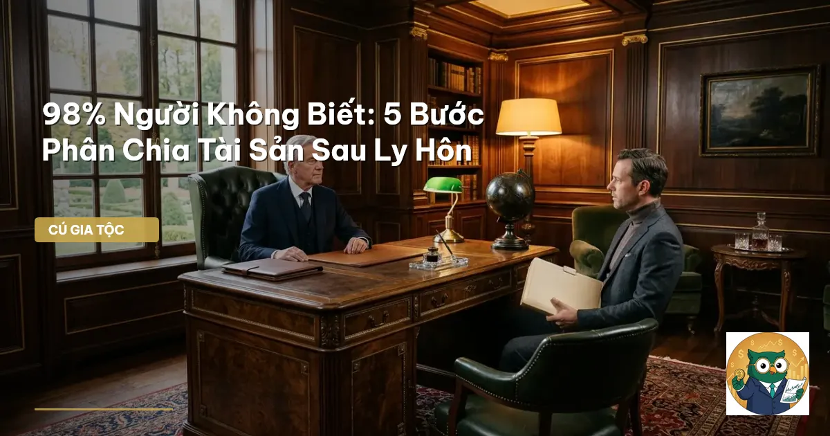 phân chia tài sản sau ly hôn