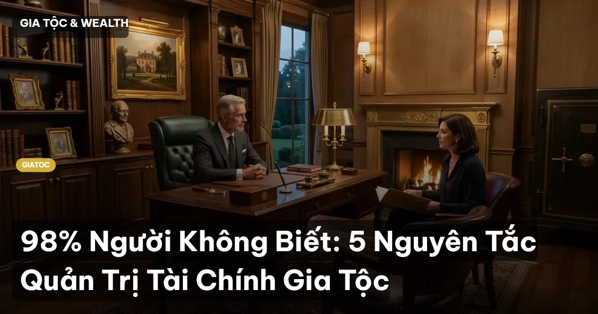 quản trị tài chính gia đình