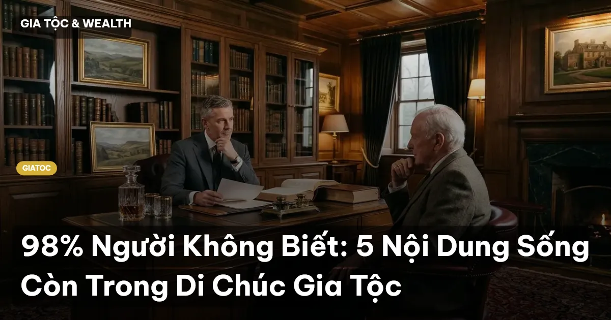 di chúc gia tộc