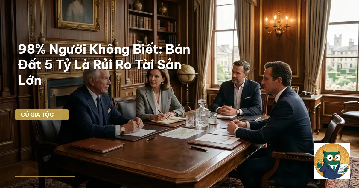 bán đất được 5 tỷ
