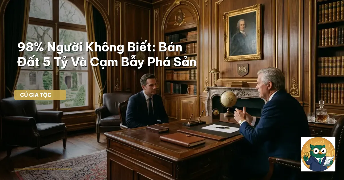 bán đất được 5 tỷ