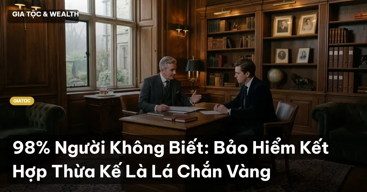 98% Người Không Biết: Bảo Hiểm Kết Hợp Thừa Kế Là Lá Chắn Vàng