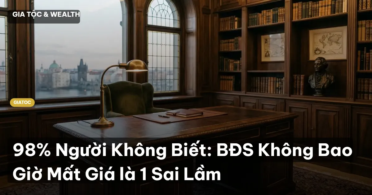 BĐS không bao giờ mất giá