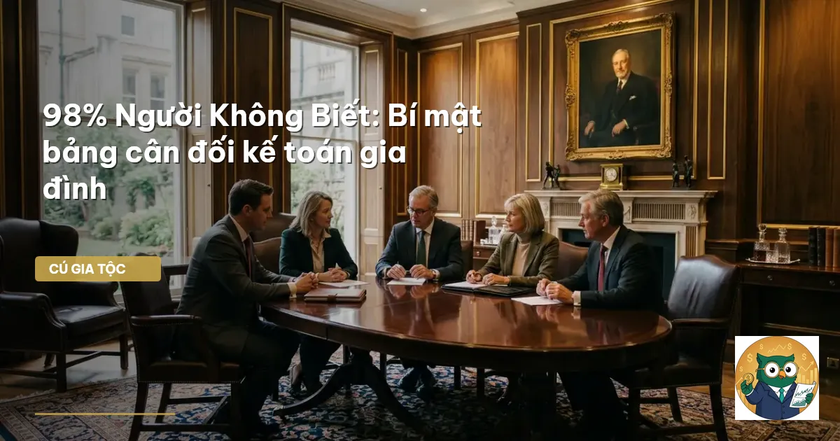 bảng cân đối kế toán cá nhân