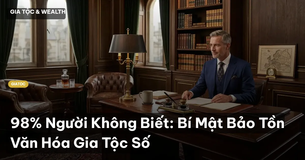 bảo tồn văn hóa gia tộc