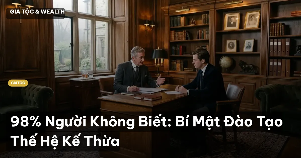 đào tạo thế hệ kế thừa