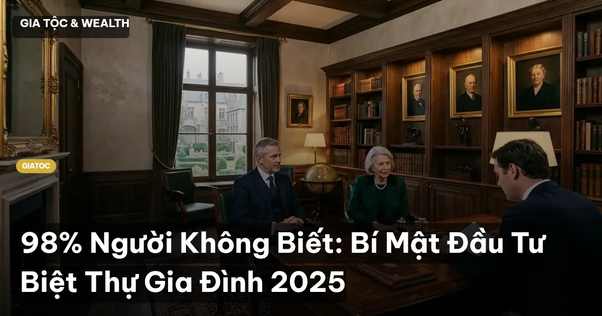 đầu tư biệt thự gia đình